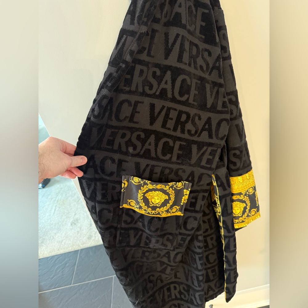 Brand new Versace robe with tags.